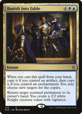 Banish into Fable ELD 325 NM Magic: The Gathering