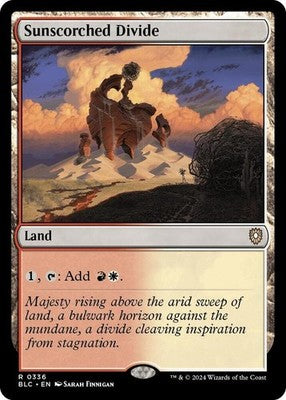 Sunscorched Divide BLC 336 NM Magic: The Gathering