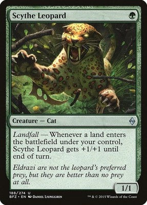 Scythe Leopard BFZ 188 NM Magic: The Gathering
