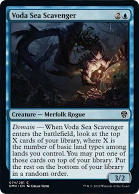 Voda Sea Scavenger DMU 74 NM Magic: The Gathering