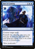 Saw It Coming KHM 76 Foil NM Magic: The Gathering