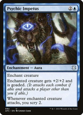 Psychic Impetus AFC 92 NM Magic: The Gathering
