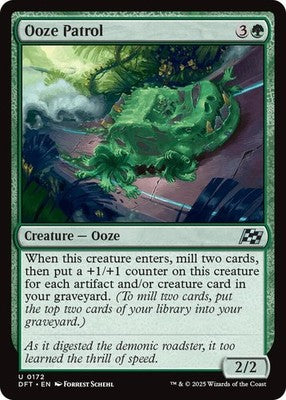 Ooze Patrol DFT 172 NM Magic: The Gathering