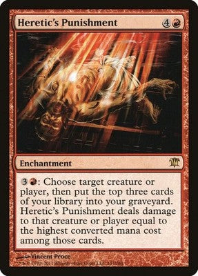 Heretic's Punishment ISD 147 LP Magic: The Gathering