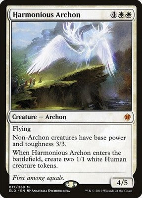 Harmonious Archon ELD 17 NM Magic: The Gathering