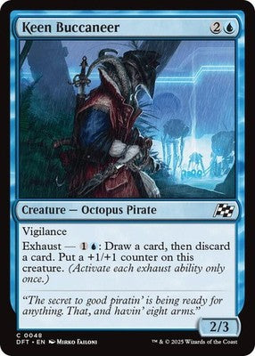 Keen Buccaneer DFT 48 NM Magic: The Gathering