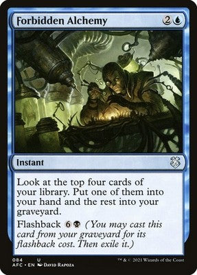 Forbidden Alchemy AFC 84 NM Magic: The Gathering