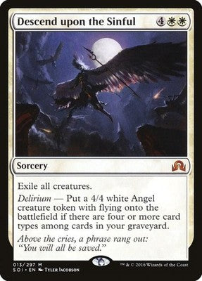 Descend upon the Sinful SOI 13 NM Magic: The Gathering