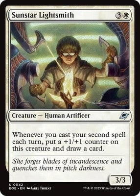 Sunstar Lightsmith EOE 42 Foil NM Magic: The Gathering