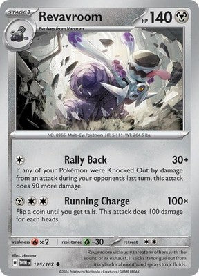 Revavroom 125/167 SV06: Twilight Masquerade Pokémon TCG