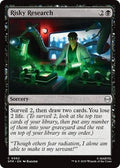 Risky Research SPM 62 Foil NM Magic: The Gathering
