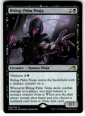 Biting-Palm Ninja Kamigawa: Neon Dynasty 88 R Foil Magic: The Gathering