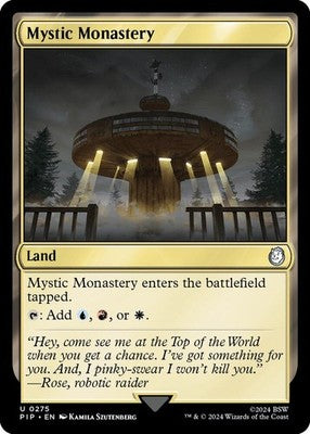 Mystic Monastery PIP 275 NM Magic: The Gathering