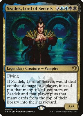 Szadek, Lord of Secrets GK1 20 NM Magic: The Gathering