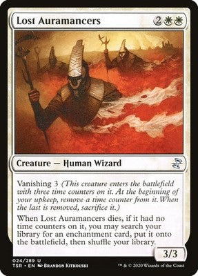 Lost Auramancers TSR 24 NM Magic: The Gathering