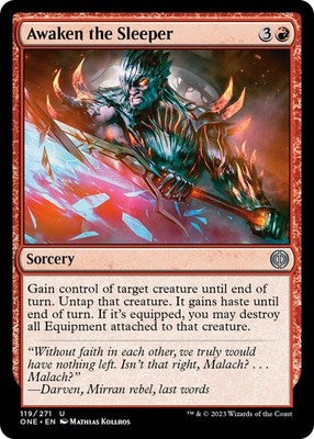 Awaken the Sleeper ONE 119 NM Magic: The Gathering
