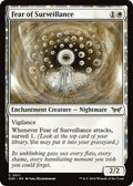 Fear of Surveillance DSK 11 NM Magic: The Gathering
