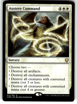 Austere Command Commander Legends 12 R Magic: The Gathering Near Mint