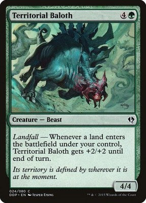 Territorial Baloth DDP 24 NM Magic: The Gathering