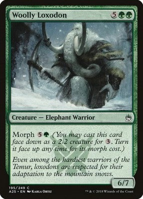 Woolly Loxodon A25 195 NM Magic: The Gathering