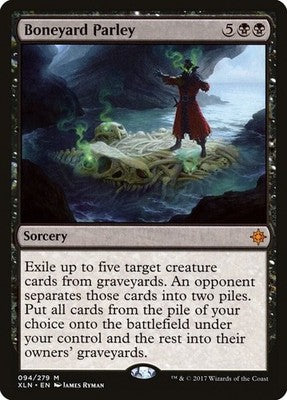 Boneyard Parley XLN 94 NM Magic: The Gathering