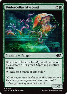 Undercellar Myconid J25 150 NM Magic: The Gathering