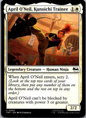 April O'Neil, Kunoichi Trainee 0003 Teenage Mutant Ninja Turtles NM