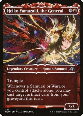 Heiko Yamazaki, the General NEO 321 NM Magic: The Gathering