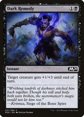 Dark Remedy M20 321 NM Magic: The Gathering