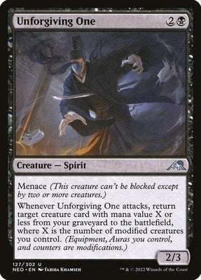 Unforgiving One NEO 127 NM Magic: The Gathering