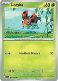 Ledyba 002/142 SV07: Stellar Crown Reverse Holofoil Pokémon TCG