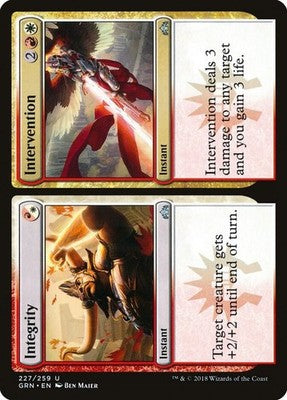 Integrity // Intervention GRN 227 NM Magic: The Gathering
