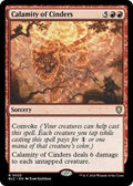 Calamity of Cinders BLC 23 NM Magic: The Gathering