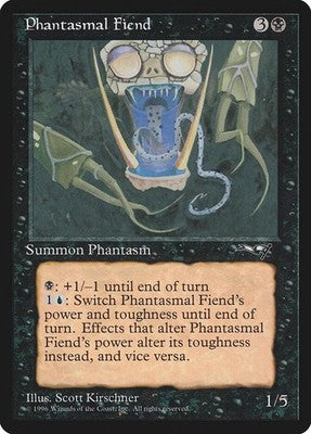 Phantasmal Fiend ALL 57a LP Magic: The Gathering