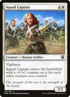 Squad Captain CMR 51 NM Magic: The Gathering