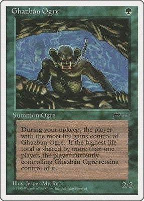 Ghazbán Ogre CHR 65 LP Magic: The Gathering
