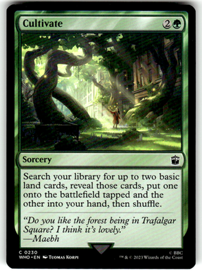 Cultivate Universes Beyond: Doctor Who 230 C Magic: The Gathering Near Mint