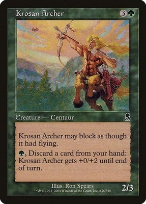 Krosan Archer ODY 246 MP Magic: The Gathering