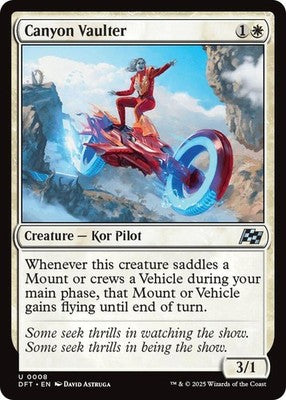Canyon Vaulter DFT 8 NM Magic: The Gathering