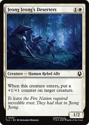 Jeong Jeong's Deserters TLA 25 Foil NM Magic: The Gathering