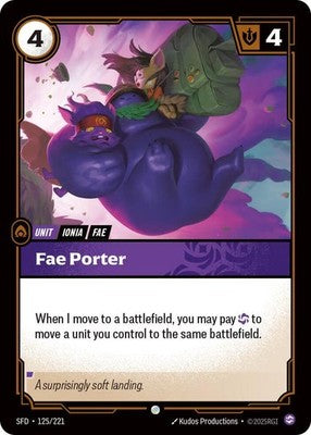 Fae Porter 125/221 Spiritforged Riftbound: League of Legends