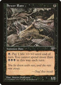 Sewer Rats MIR 139 LP Magic: The Gathering
