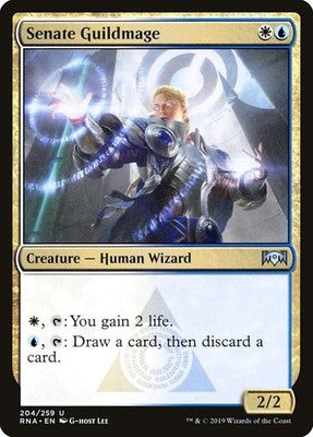 Senate Guildmage RNA 204 NM Magic: The Gathering