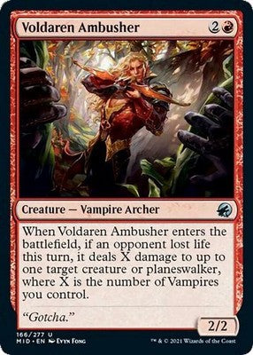 Voldaren Ambusher MID 166 LP Magic: The Gathering