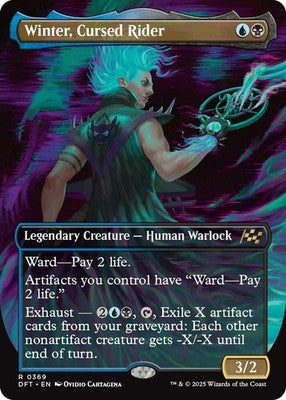 Winter, Cursed Rider DFT 369 NM Magic: The Gathering
