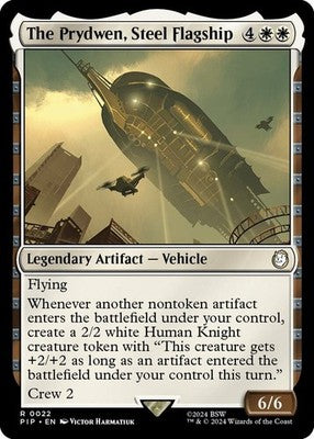 The Prydwen, Steel Flagship PIP 22 NM Magic: The Gathering