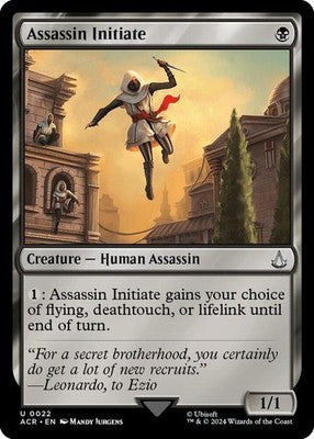 Assassin Initiate ACR 22 NM Magic: The Gathering