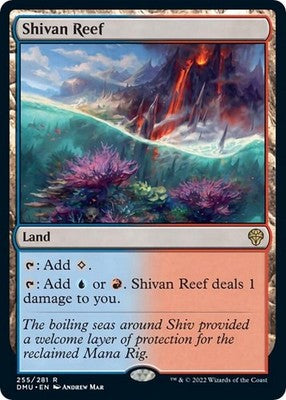 Shivan Reef DMU 255 NM Magic: The Gathering