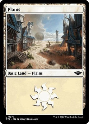 Plains OTJ 277 NM Magic: The Gathering