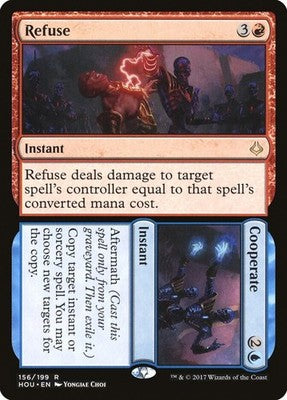 Refuse // Cooperate HOU 156 NM Magic: The Gathering